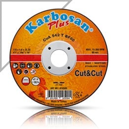 Cut & Cut Plus Kesme Diski Düz 115x1,0x22