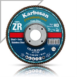 Flap Disk Konik 125x22 40Kum (ZR)